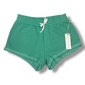 Ocean Drive Women’s Fleece Shorts Teal Size Medium